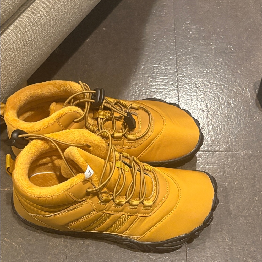 Kids Yellow Sneakers